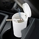 White Plastic Car Ashtray